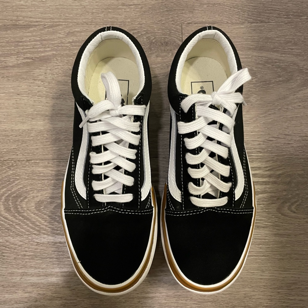 Platform Black Vans
